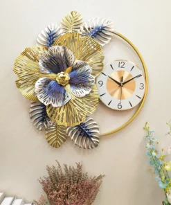Fancy Metal Wall Clock For Home