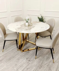 Stainless Steel 4 Seater Dining Table 36*36*30